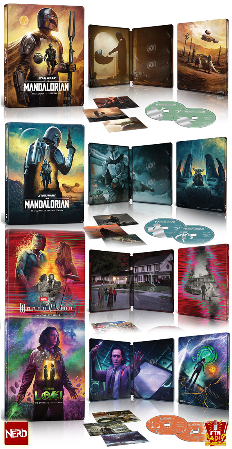 Disney+ Originals “WandaVisions”, “Loki” & “The Mandalorian” To Be Released  On 4K UHD & Blu Ray – What's On Disney Plus