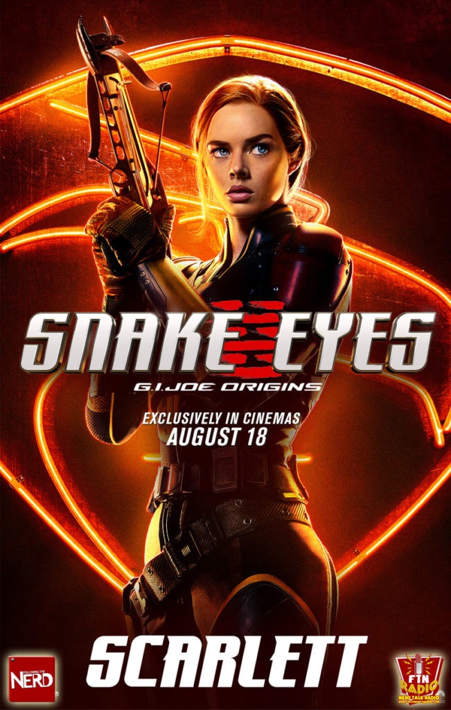 WATCH: Snake Eyes featurette and character posters arrive - Following